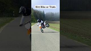 Dirt Bike or Trials 🤔supermotorbikes vs dirtbikes [upl. by Hsreh833]