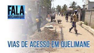 Na Zambézia Atraso nas obras da Rua Dr Marquezine preocupa moradores PortalFM24 [upl. by Nirot]