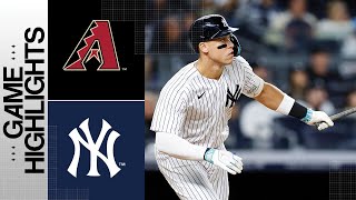 Dbacks vs Yankees Game Highlights 92223  MLB Highlights [upl. by Asiul366]