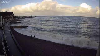 Webcam SaintValeryenCaux  Plage [upl. by Kcirdderf844]