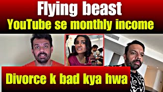 Flying beast’s Gaurav taneja and Ritu rathee YouTube se monthly income  flying beast divorce [upl. by Tedd]