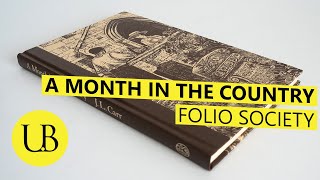 A MONTH IN THE COUNTRY by J L Carr Folio Society 1999 book review [upl. by Ecinereb]