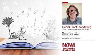 NOVA Scribes Eric Ratinoff Social Proof Storytelling [upl. by Hpeseoj218]