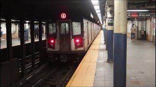 MTA NYC Subway  Utica Avenue Bound R142A 4 Train  Fulton Street [upl. by Ahsenroc]