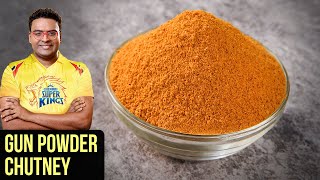 Gun Powder For Idli Dosa  How To Make Idli Podi  Indian Culinary League  Varun Inamdar [upl. by Rafaj290]