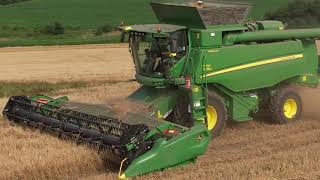 Vidéo démo moissonneuse batteuse john deere T670i [upl. by Daisi]