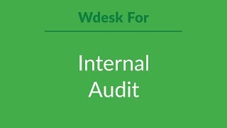 Wdesk for Internal Audit [upl. by Adam857]