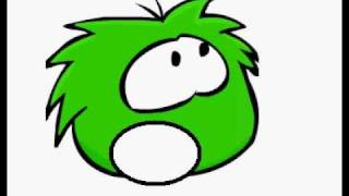 Green Puffle sings Lollipop [upl. by Ardisi]