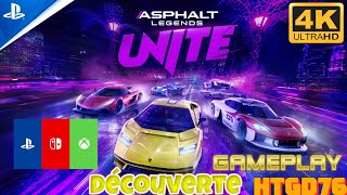 ASPHALT LEGEND UNITE DECOUVERTE F2P  GAMEPLAY  DISPO TOUTE PLATEFORMES  PS5 GAMEPLAY 4K60 FPS [upl. by Sathrum]