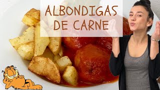 Albóndigas Caseras en Salsa con Tomate 🤤 ¡DE MI ABUELA [upl. by Aleacem]