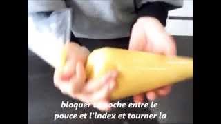 astuce comment remplir une poche à douille [upl. by Eesdnyl435]