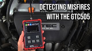 How to Detect Misfires with the GTC505 Engine Ignition Analyzer [upl. by Ichabod]