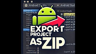 Export Android Project as ZIP [upl. by Aneehsat]