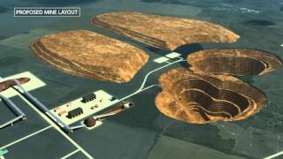 Mining Iron Ore Technical 3D Animation  IR PR Presentation Kostanay Kazakhstan KazaX Minerals Inc [upl. by Biernat]