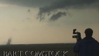 May 25th 2008 Bison Kansas Tornado Landspout [upl. by Samuele]