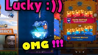 Mega Lightning Chest Opening in Clash Royale [upl. by Izogn958]