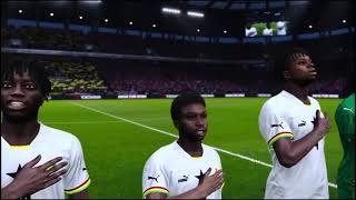 Ghana vs Cape Verde  Africa Cup of Nations Full Match eFootball 2024 [upl. by Yttig]