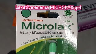 Microlax  Melancarkan BAB  Sembelit  Enema gel  Pencahar [upl. by Akiaki411]