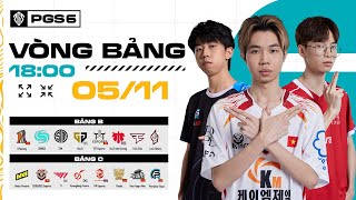 🏆PUBG Global Series 6 Vòng Bảng  B vs C CES TDT NAVI PeRo T1 GEN FAZE 4AM DAY 17 [upl. by Najar]