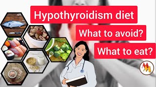 Hypothyroidism Dietwhat to avoid what to eat [upl. by Aggy]