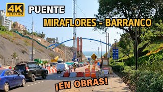 Ensamblaje del puente Miraflores Barranco  Lima Perú 4K [upl. by Rosalinde839]