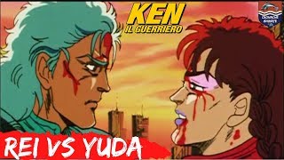 Ken il Guerriero ★ 56  Rei vs Yuda  Nanto Suichō Ken Ōgi Hishō Hakurei ★ Hokuto no Ken [upl. by Rehpotsyrhc]