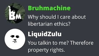 Its an argumentation ethics debate [upl. by Nosreve390]