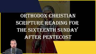 Sixteenth Sunday After Pentecost Titus 3815 amp Luke 8515  October 13 2024 [upl. by Otto]