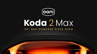 Introducing the Koda 2 Max  Ooni Pizza Ovens [upl. by Nehtanhoj612]