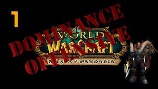 WoW MoP Dominance Offensive questline Horde part 1 Meet the Warchief [upl. by Evanthe]