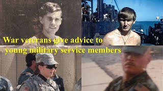 War Veterans Give Advice to Young Military Service Members [upl. by Maziar]