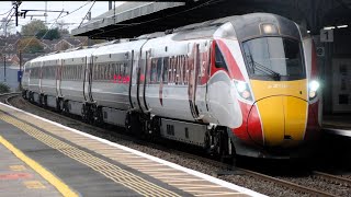 My day in the ECML Doncaster Peterborough Grantham Skegness and stampford 231024 [upl. by Kcirret]