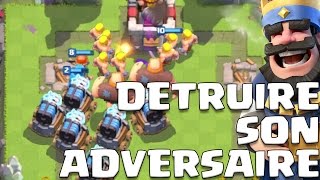 DÉTRUIRE SON ADVERSAIRE  DECK ARENE 6 A LEGENDE  CLASH ROYALE [upl. by Ahsilahs]