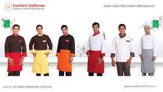 Hotel Uniforms  Caterers Uniforms  Chef Uniforms  Industrial amp Corporate Uniforms [upl. by Garrard]