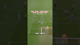 The Best Tyne Wear Derby Goal In Every Year 20102024 Part 3 [upl. by Nennerb84]