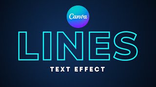 How to Outline Text in Canva [upl. by Annas]