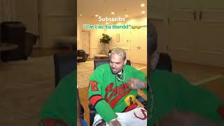 Chris brown tells kaicenat he to old now to be doing a dance battle 🤣 chrisbrown shorts [upl. by Llertrac986]