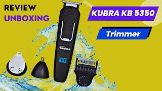 Kubra Kb 5350 Multi Kit Trimmer Unboxing And Full Review 2022  Best Trimmer 2022  kubra trimmer [upl. by Xenia]