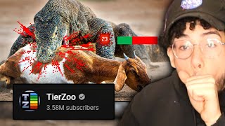 THE LIZARD TIER LIST IS INSANE💀 TierZoo Reaction [upl. by Haily983]