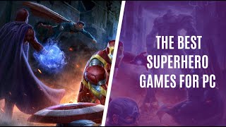 Top 10 Best Superhero Games for PC [upl. by Ilrebmik]