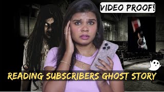 VIDEO PROOF 😰 New Set Up 😍 Reading My Subscribers Ghost Story Ep 52 👻 [upl. by Fogel879]