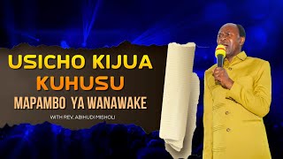 USICHOKIJUA KUHUSU MAPAMBO YA WANAWAKE With Mch Abihud Misholi  SEMINA  DAY 02 [upl. by Annaliese]