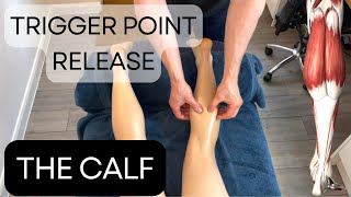 Trigger point release  The Calf [upl. by Delaryd]