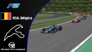 Brazil rF1 League Formula 2  R16  GP DA BÉLGICA  AO VIVO [upl. by Vannie92]