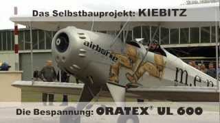 ORATEX UL 600  Airborne One  Kiebitz [upl. by Murrah]