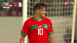 HIGHLIGHTS  Morocco vs Gabon  TotalEnergiesAFCON 2025 Qualifiers  Group B [upl. by Acnairb644]