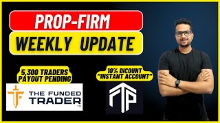 Weekly Prop Firm Insider  Latest Payouts Offers amp Crypto Trading Boom [upl. by Shirk]