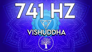 741 hz Vishuddha chakra de la gorge mixage binaural [upl. by Nov]