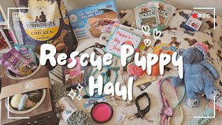 Rescue Puppy Haul  Everything we bought  Spoilt Puppy [upl. by Jordan68]