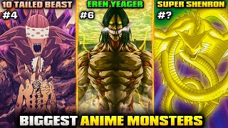 Top 7 Strongest amp Most Powerful Monsters in Anime in Tamil  Savage Point [upl. by Niwle]